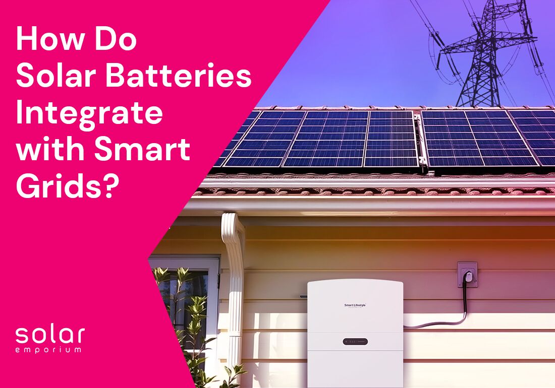 Integrating Solar Batteries with Smart Grids